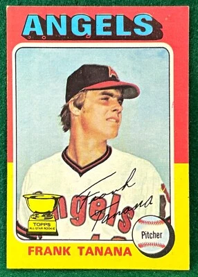 1975 Topps #16 Frank Tanana Angels - Image 1 of 2