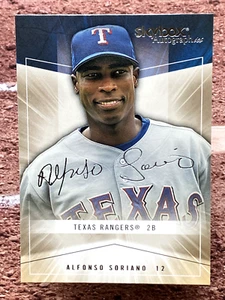 2005 Skybox Autographics Alfonso Soriano #54 - Picture 1 of 2