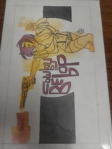 Cowboy Belop Artist Proof signiert von Alex Riegel Echtheitszertifikat - Bild 1 von 5