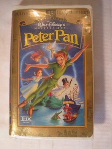 Walt Disney's Masterpiece Peter Pan - Limited 45th Anniversary Edition VHS Video - Picture 1 of 6