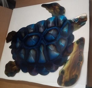 Tropical Metal wall decor turtle steel art plasma cut decorative wall hang art  - Picture 1 of 3