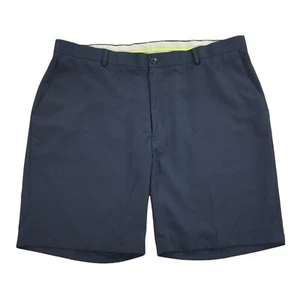 Louis Raphael Classic Golf Shorts Size 42 Mens Navy Blue Casual Flat Front - Picture 1 of 9