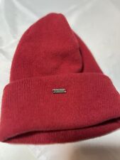 Daniele Alessandrini Hat MADE IN ITALY Red 80% Wool