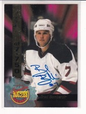 1994 SIGNATURE ROOKIES BRAD BOMBARDIR AUTO AUTOGRAPH /7750