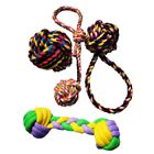 Braided Rope Durable Dog Toys for Aggressive Chewers Interactive Large Big Dogs