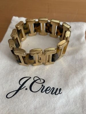 Brazalete de eslabones de cadena de tortuga de oro J.Crew Foto 1 de 4