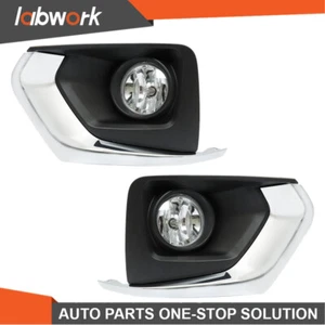 Labwork Fog Lights For Chevy Traverse 2018-2021 Bezel+Harness+Switch Left+Right - Picture 1 of 14