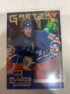 1999-00 McDonald's Upper Deck Wayne Gretzky For The Performance Record Card #3