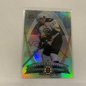 #4 Patrice Bergeron Boston Bruins  Mcdonalds 2008-09 Upper Deck Hockey  Card A1A