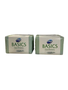 Dial Basics HypoAllergenic Bar Soap 2 packs of 3 bars - 6 total FADED, AS IS - Picture 1 of 4