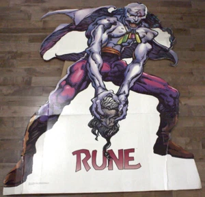 Rune Cardboard Standee Display - Malibu Marvel Comics Ultraverse Megaverse - Picture 1 of 1