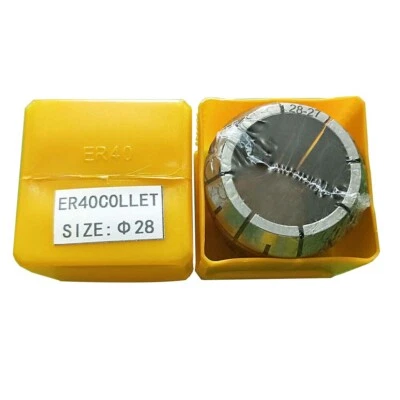 Φ28 ER40-28 Spring Collet Chuck CNC ER40 collet of Machine ER 40 chuck collet - Image 1 of 2