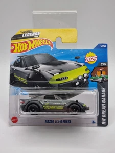 Hot Wheels Mainline 2025 Mazda MX-5 Miata Legends Tour Short Card 1:64 - Picture 1 of 4