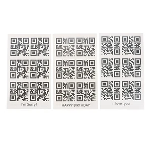 Creative Wrist Body Love QR Code Fake Tattoo Waterproof Temporary Tattoo StiATPX - Picture 1 of 14