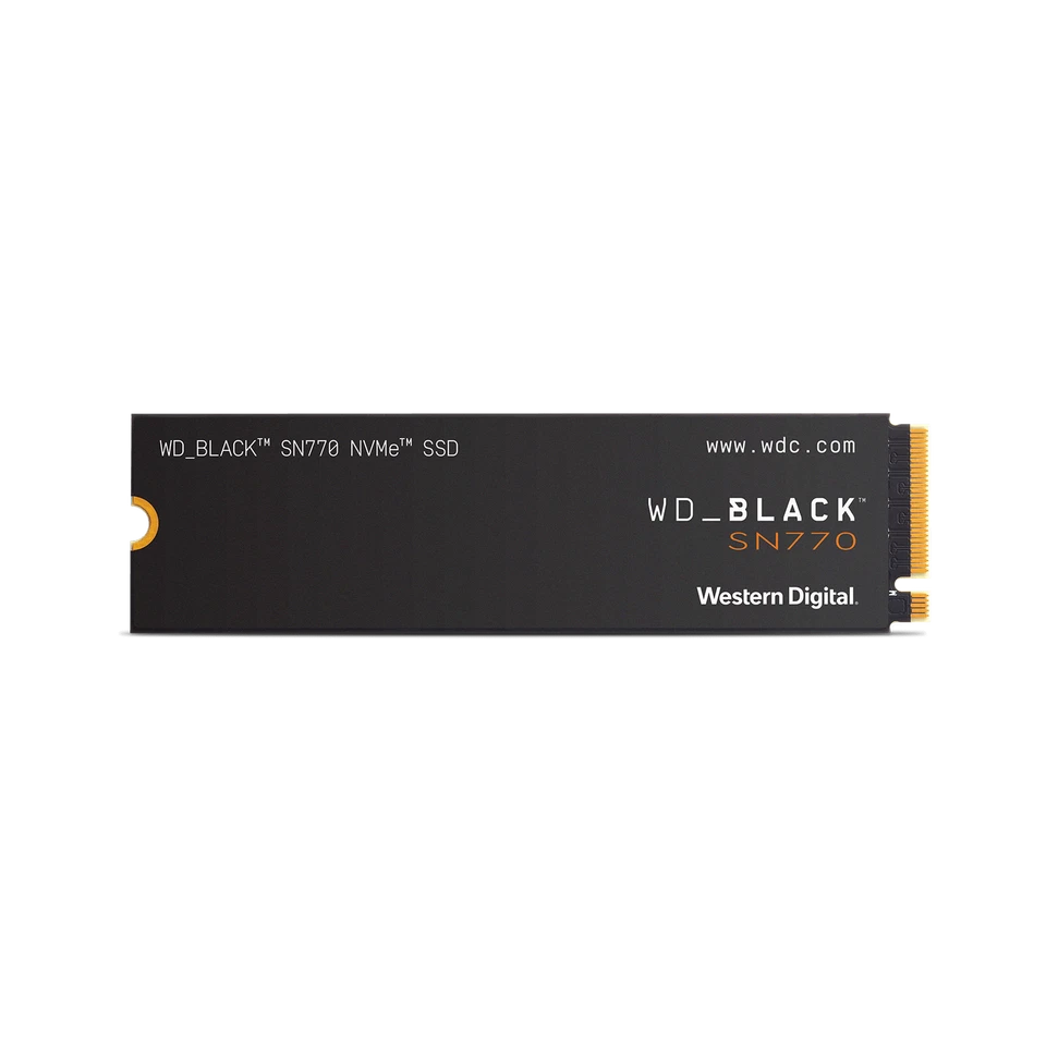 Unidad de estado sólido interna WD_BLACK 2 TB SN770 NVMe SSD - WDS200T3X0E-00B3N0 Foto 1 de 4