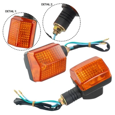 Complete Set Front Rear Turn Signal Lights for Honda XR 650L 1993 2021 - Image 1 of 4