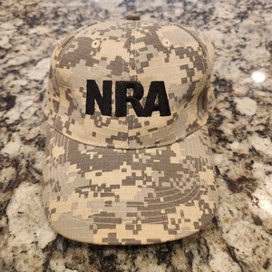 Cappello mimetico digitale National Rifle Association NRA mimetico berretto regolabile nuovo senza etichette - Foto 1 di 5