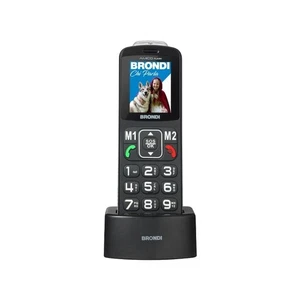 Brondi Amico Flash 5,08 cm (2") Nero Telefono di livello base - Foto 1 di 5