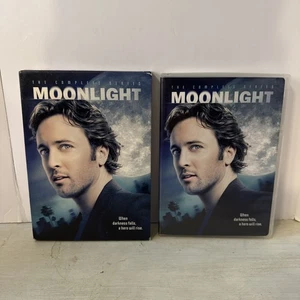Moonlight - The Complete Series (DVD, 2009, 4-Disc Set) Widescreen W/Slipcover - Picture 1 of 6