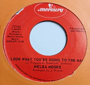 Melba Moore   -  Look What You're Doing To The Man  -   Mercury  -  70's - Picture 1 of 2
