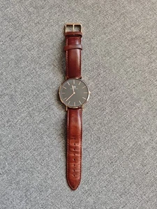 Daniel Wellington Classic St Mawes, Braun/Roségold Uhr, 40mm - Bild 1 von 3