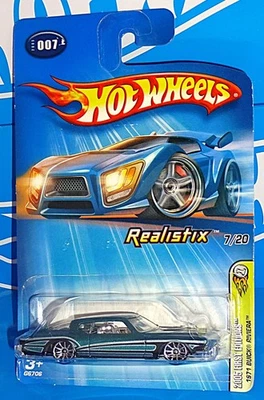 Hot Wheels 2005 First Editions Realistix #7 1971 Buick Riviera Turquoise w 10SPs - Image 1 of 2
