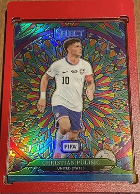 Christian Pulisic Stained Glass Case Hit Panini Select FIFA 2024-25 - Image 1 of 4
