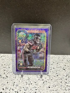 2024 Topps Chrome - Rookies Darius Robinson #225 Purple Speckle Refractor /275 - Picture 1 of 3