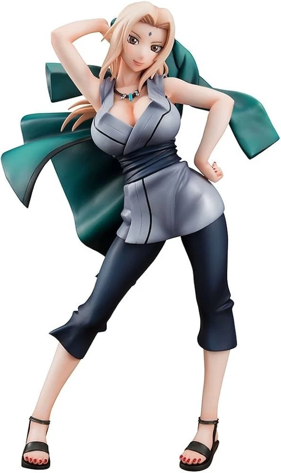 MegaHouse Naruto Gals Tsunade Shippuden 200mm PVC 2017 From Japan F/s