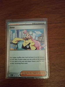 Pokemon - Iono - Cosmos Foil - Tarjeta Promocional - Estampada - 185/193 - Imagen 1 de 1