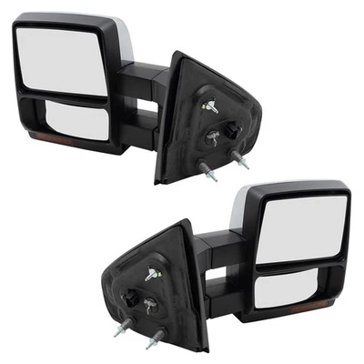 Fits 2008-2014 F-150 Power Mirror Extendable Turn Signal Indicator Puddle Lamp Foto 1 de 4