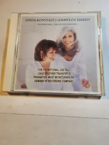 Ronstadt- Emmylou Harris : Western Wall/ Tucson Sessions PROMO - VG+ /EX CD23 - Picture 1 of 2