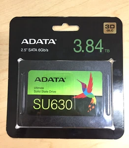 ADATA Ultimate SU630 3,84 TB SSD SATA III 2,5" disco rigido interno ASU630SS-3T84Q - Foto 1 di 2