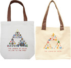 The Legend of  Zelda Canvas Tote Bag 2 Types 15 inch Width Dot Picture JAPAN NEW
