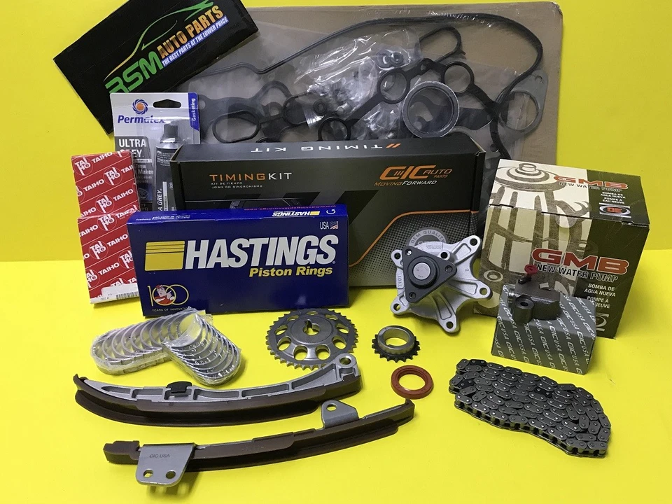 Fits to Yaris Echo Scion XA XB Rebuild Engine Kit Gasket Set Engine Bearing Ring - Image 1 of 1