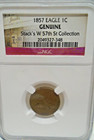 1857 Flying Eagle certifié par NGC