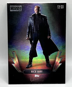 2025 Topps Disney Genesis Nick Fury #98 Rainbow Foil /99 - Picture 1 of 2