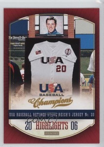 2013 Panini USA Baseball Champions Highlights Steve Reich #9