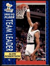 Alvin Robertson #386 1991-92 Fleer