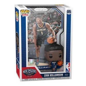NBA Zion Williamson Pop! Trading Card Highly Collectible 3.75-Inch Tall Figure - Picture 1 of 1