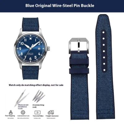 Correa impermeable de cuero FKM para piloto IW377729 IW328101 20 21 mm Foto 1 de 4