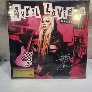 Avril Lavigne Greatest Hits Vinyl 2xLP Hand Signed & 411 /2000 JSA Cert - Picture 1 of 9