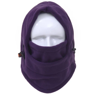 Máscara de esquí pasamontañas polar sombrero invierno cuello calentador gorra a prueba de viento para hombres mujeres EE. UU. Foto 1 de 4