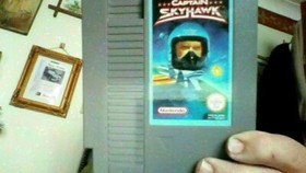 NINTENDO NES GAME VERSION OF CAPTAIN SKYHAWK CARTRIDGE ONLY