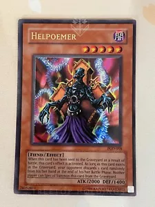 Yugioh, Helpoemer PGD-058, Ultra Rara, Illimitata, LP - Foto 1 di 2