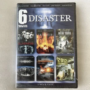 6 Disaster Movies (DVD, Echo Bridge) Blindness Final Encounter NEW SEALED - Picture 1 of 2