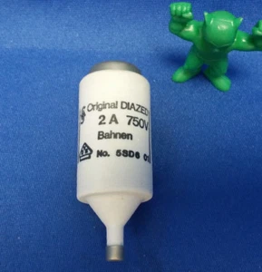 SIEMENS 5SD601 Fuse Link 2 Amp, 750 Volt *NEW* - Picture 1 of 2
