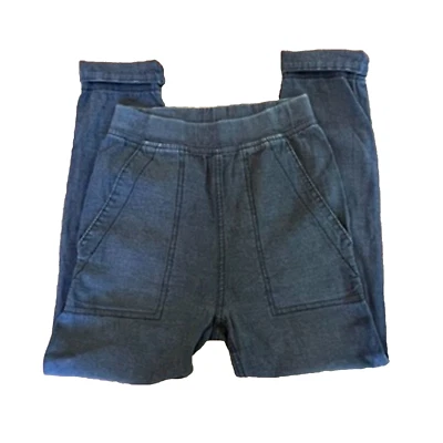 Prairie Underground Charcoal Grey Pants Skinny Cuffed Pull On XS Cotton - Image 1 of 4