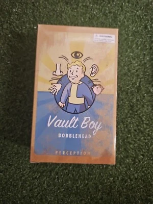 BETHESDA Gaming Heads Fallout Vault Boy 111 Bobblehead Series 1 Perception