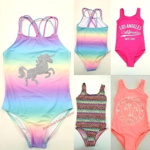 TRAJE DE BAÑO PARA NIÑAS UNICORNIO / CALIFERIA / AZTECA TRAJE DE BAÑO EDAD 7-15 - Imagen 1 de 8
